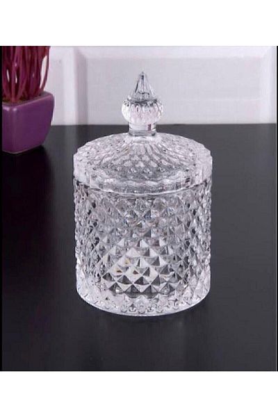 AKDAG HOME Glass Sugar Bowl