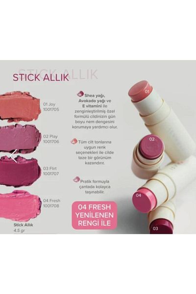 Farmasi Fresh 4.5 Gr Stic Blush
