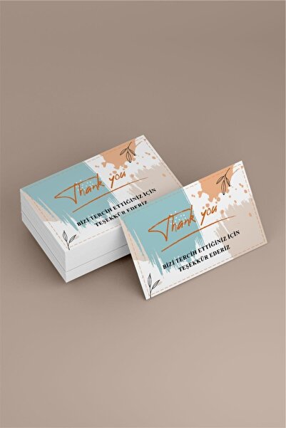 Spacepiks Thank You Card 100 Adet