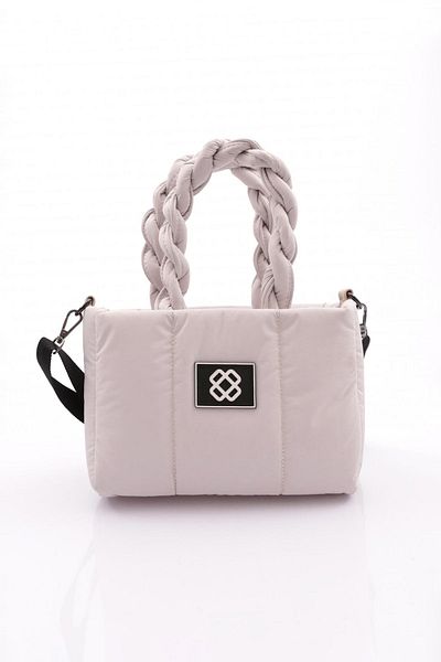 DGN Geantă de mână și de umăr pentru femei Off-White - 11282334435102