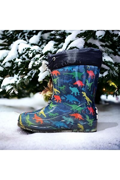 ZENEGE Дитячі черевики для снігу, водонепроникні, з хутряною підкладкою