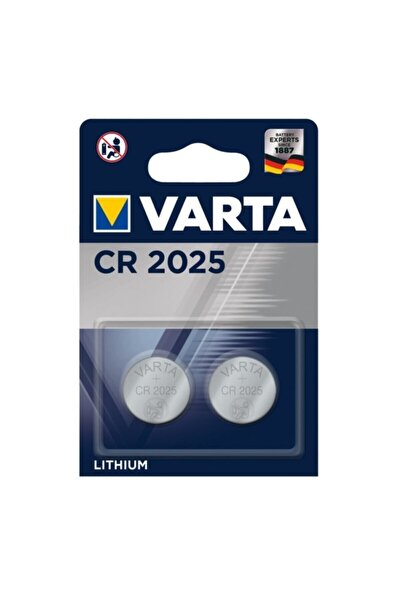 Varta Cr 2025 2"li Blister Pil