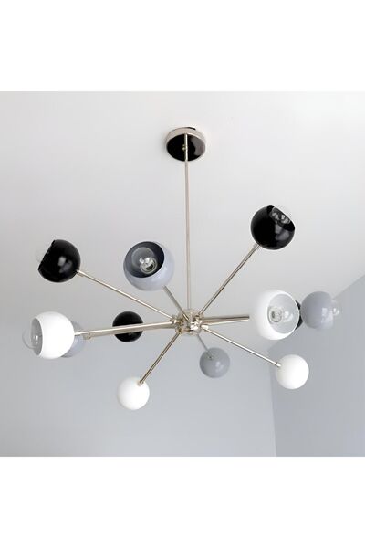 VİSENTE HOME Parlak Renkli Avize Bright Color Chandelier Tüm oda ve mekanlara...