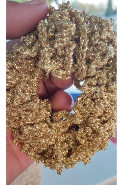 Minelli Craft GOLD SİMLİ ÇİFT DOLAMA LASTİK TOKA