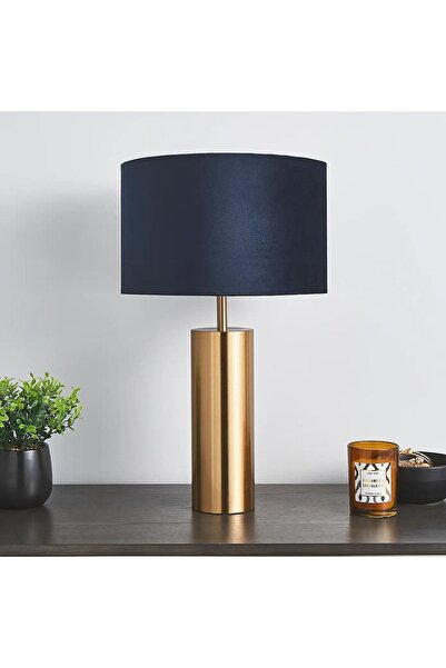 VİSENTE HOME Lacivert Başlık Modern Şık Abajur