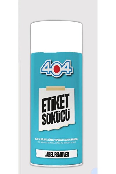 Genel Markalar 404 Etiket Sökücü Yapışkan Çıkart Sök Sprey 200ml