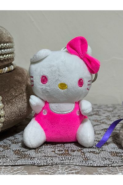 NB market Hello Kitty 10-12cm Plush Ornament Toy Bag - Keychain, 1 Piece with Tag