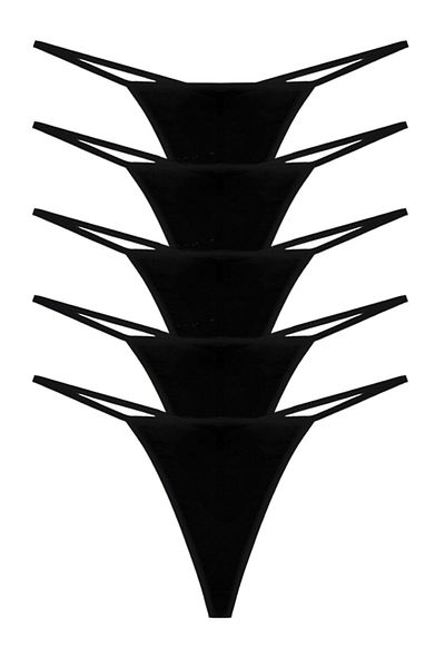 riways secret Cotton Rope Thong 5 Pack