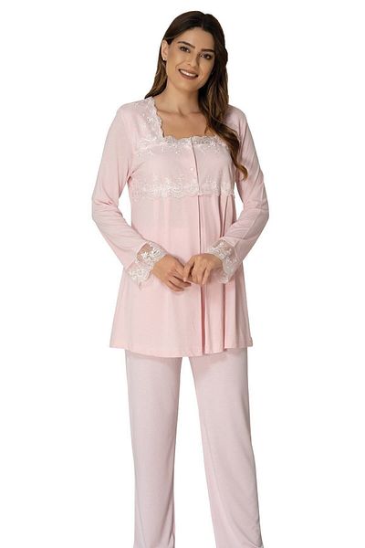 ByLohusa Effortt Pink Maternity Pajama Set