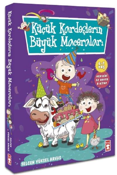 Timaş Çocuk Yayınları Küçük Kardeşlerin Büyük Maceraları Set