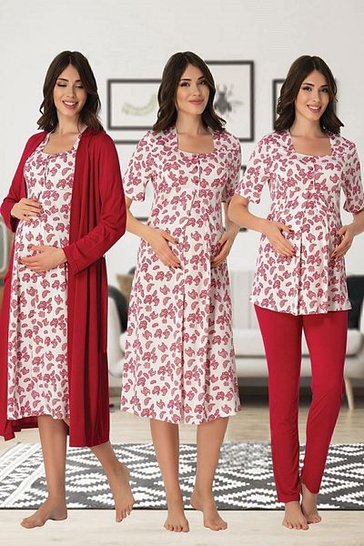 ByLohusa Effortt Cherry Pregnant Maternity Set