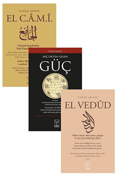 Feniks Yayınları Tuğçe Işınsu El C.a.m.i & El Vedud & Hiç'likten Gelen Güç Okuma Seti