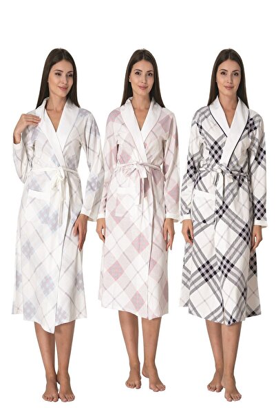 ByLohusa Effortt Ροζ καρό φόρεμα