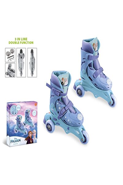 Frozen Karlar Ülkesi Frozen Elsa Anna Paten 29-32 Beden Alıştırma Ve Normal Kullanım 2in1