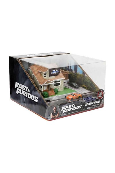 Jada Toys The Fast And The Furious Nano Scene Dom Toretto's House Diorama Set
