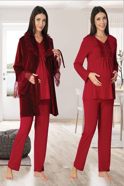 Effortt بيجامة الأمومة وثوب الصباح