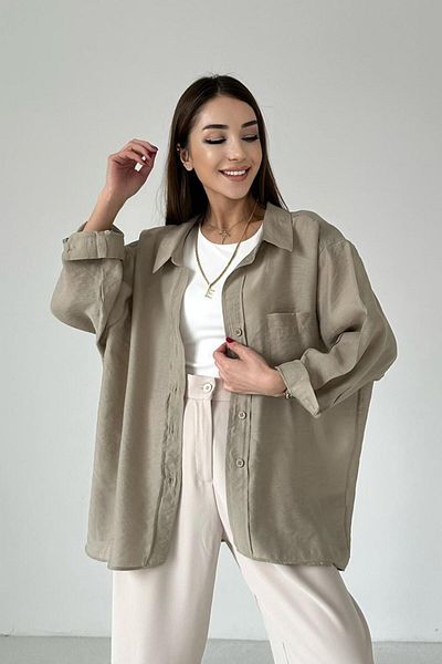 lukka butik Women's Perry Oversize Premium Shirt