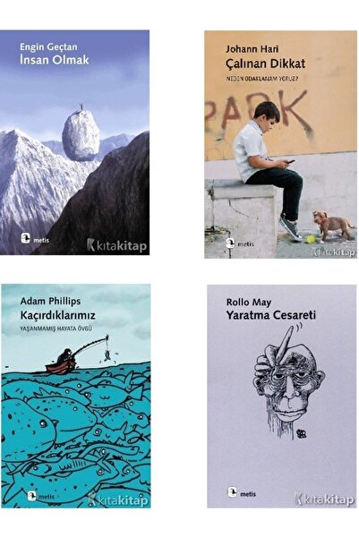 Kronik Kitap İnsan Olmak-Çalınan Dikkat-Kaçırdıklarımız-Yaratma Cesareti-Engi...