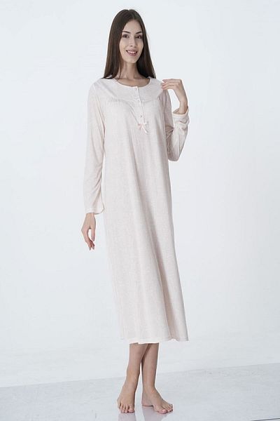 ByLohusa Effortt Pink Plus Size Nightgown