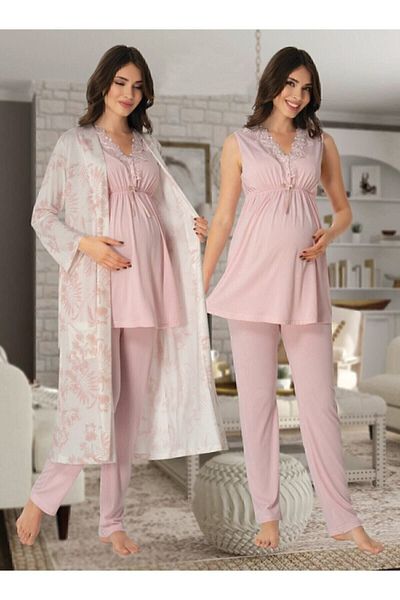 Effort Pijama طقم بيجامة للحوامل للنساء من Zerre Bebe