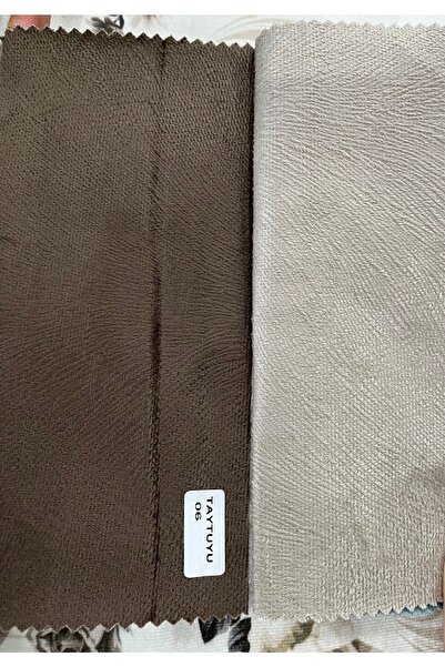 ALFA KUMAŞ VE SUNİ DERİ Tay Tüyü Premıum Koyu Kahve Döşemelik Kumaş Tay06