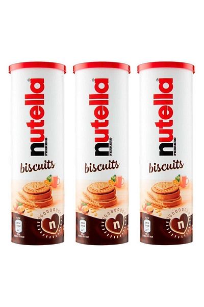 Nutella 166 Gr Set of 3 Biscuits