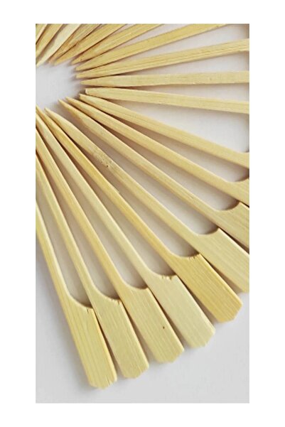 Ambalaj Evi Yassı Çöp Şiş 50’li – Bambu Mangal Şişi