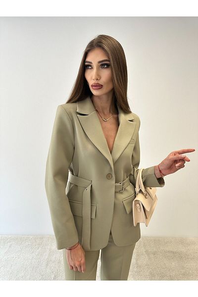 ossons بدلة سترة وحزام