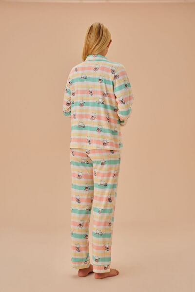 SUWEN Lulusu Maskülen Pijama Takımı