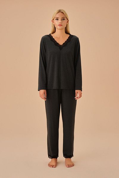 SUWEN Flex Pajama Set