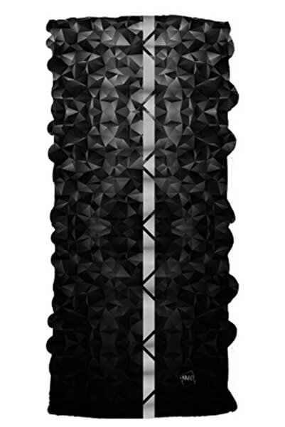 Narr Bandana care strălucește în întuneric, negru reflectorizant