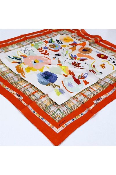 Armine Summer Cool, Thin Silk Scarf - 8300dh-36