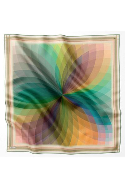 Armine 2024 Spring-Summer Silk Scarf - 9112D-33 - Tivil