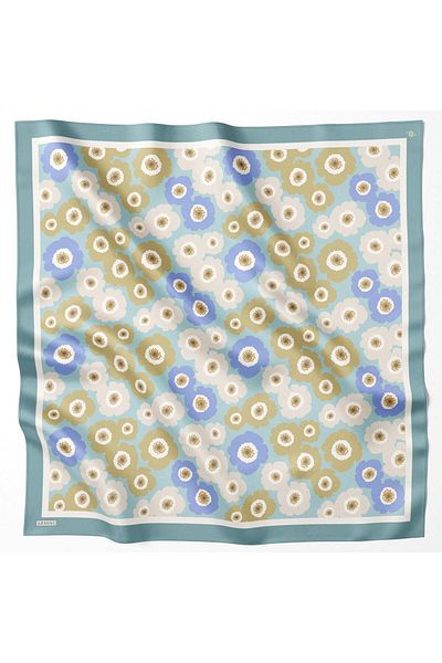 Armine 2024 Spring-Summer Silk Scarf - 9106D-02 - Tivil