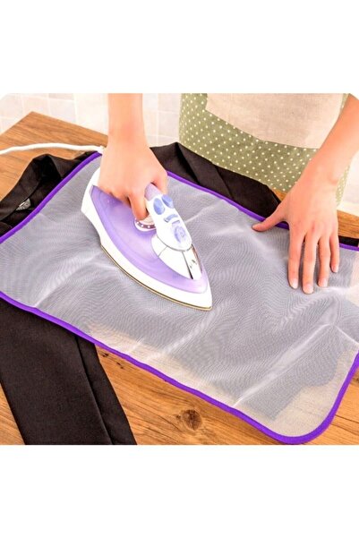 Dalian Home Yanmaz Kırışmaz Ütü Matı Şeffaf File Ütü Örtüsü Pratik File Kumaş...
