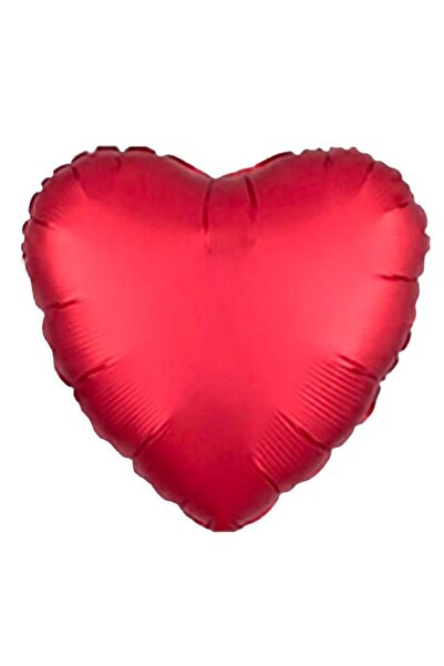 HKNYS 18 Inch Heart Red Color Foil Balloon 45cm