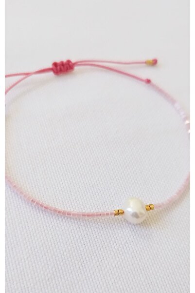 Bella Sera Studio Miyuki Dizi Tek Sıra Minimal Bileklik ( Zeytin Ağacı Bilekliği)