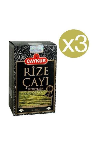 Çaykur Rize Gift Tea 500 gr X 3 Pieces
