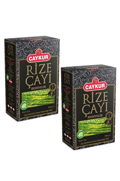 Çaykur Rize Hediyelik Siyah Dökme Çay 500 G X 2 Adet