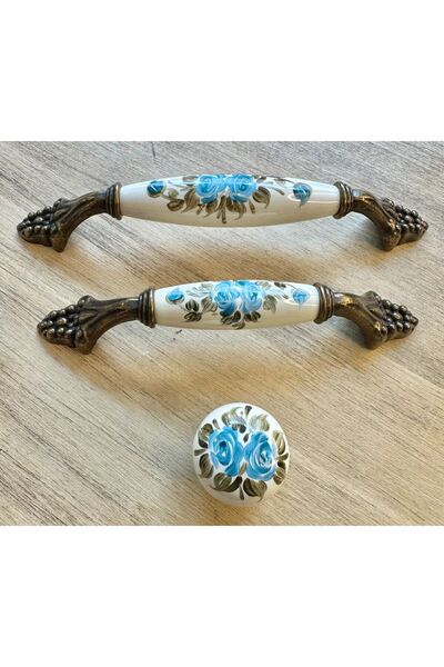 Karan Porselen Porselen Mobilya Çekmece Vestiyer Mutfak Dolap Kulbu