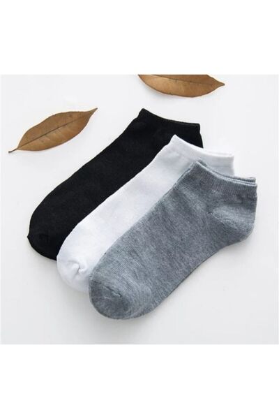 Crazy Socks 3 Pack Ankle Socks