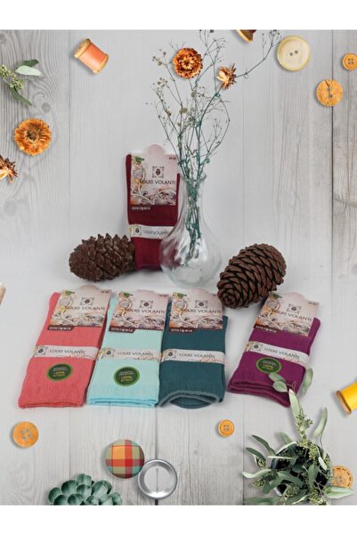 Crazy Socks 5'li Dikişsiz Bambu Bayan