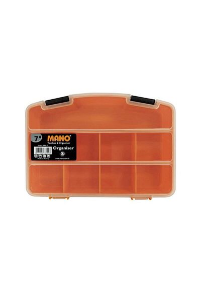 MANO Organised and Stylish Storage Solutions with Multicolour 7'' Organizer (194X140X33Mm)
