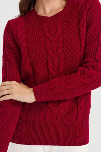 Desen Triko Women's Zero Collar Medium Hair Knitted Wool Sweater V.Rotten
