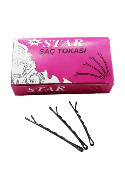 Star Buton negru Cataramă sârmă mare Nr.: 7 125 buc