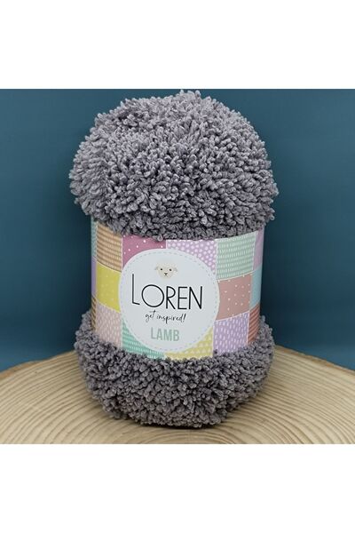 KUZUM İP 100 GR /100 METRE-KOYU GRİ-