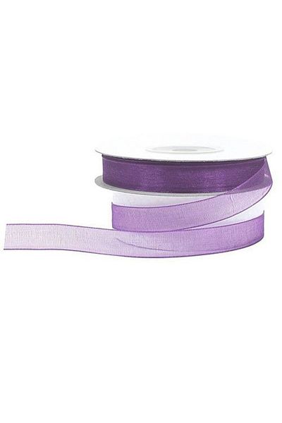 Partioutlet 20 Meters Lilac Organza - 1 cm Width