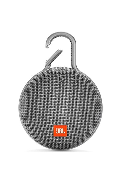 JBL Clip3 Gri Ipx7 Su Geçirmez Taşınabilir Bluetooth Hoparlör