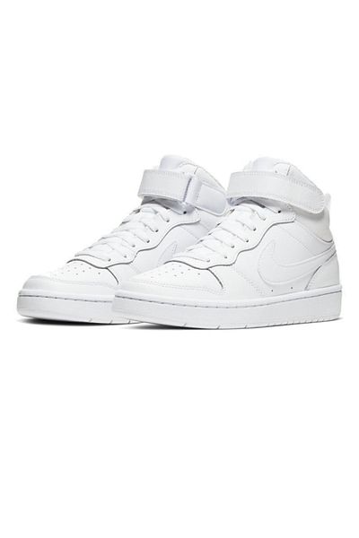 Nike Court Borough Mid 2 Unisex White Sports Shoes Cd7782-100