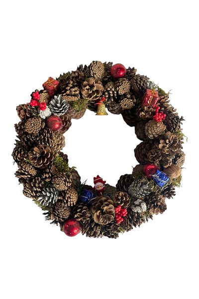 ART PINE Christmas Christmas New Cob Door Decoration Wreat